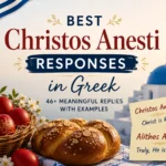 best christos anesti responses in greek
