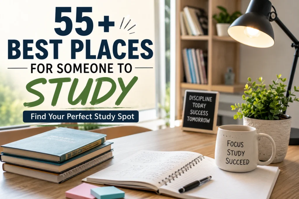 best places for someone to study