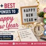 best responses to happy new year