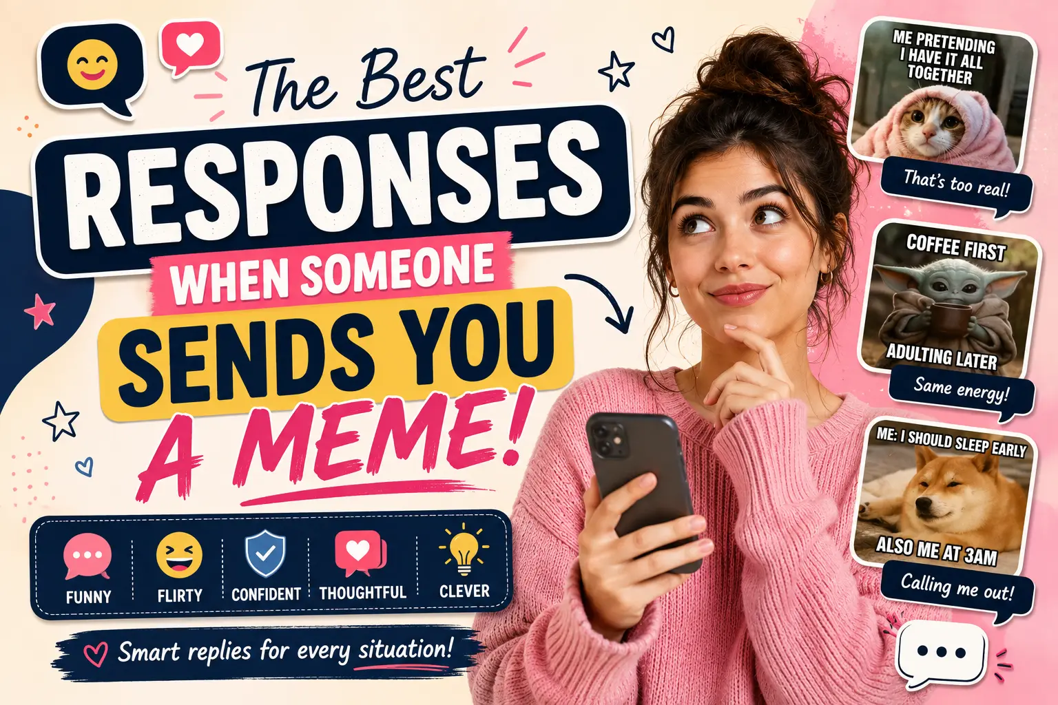 best responses when someone sends you a meme