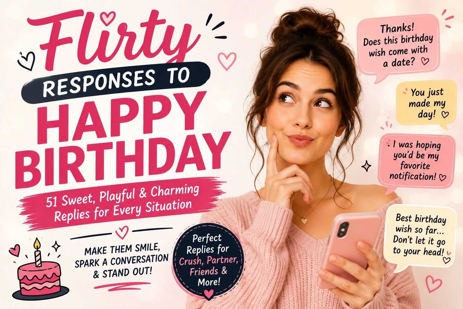 flirty responses to happy birthday