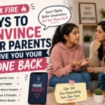 quick fire ways to convince your parents to give you your phone back