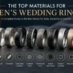 the top materials for mens wedding rings