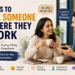 ways to ask someone where they work